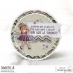 Tiny Townie HULA HOOPERS rubber stamps